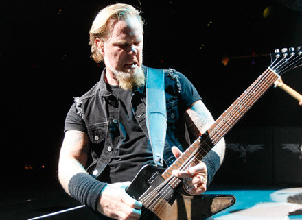 James Hetfield z Metalliką rozpoczęli trasę promującą "Death Magnetic" - fot. Ethan Miller /Getty Images/Flash Press Media