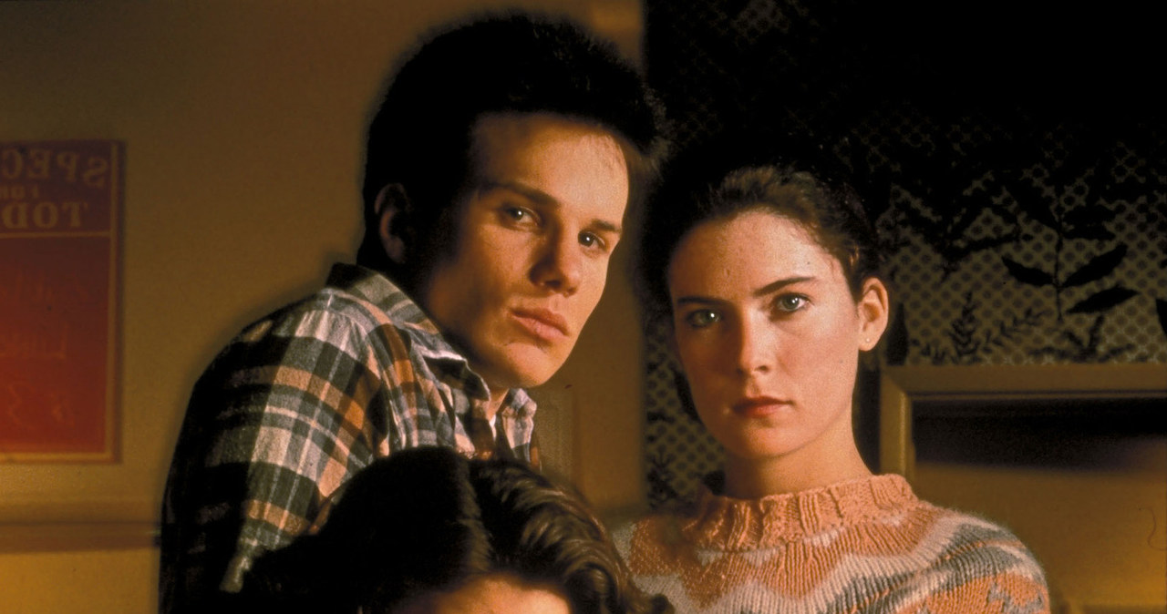 James Marshall, Sherilyn Fenn i Lara Flynn w serialu "Miasteczko Twin Peaks" /East News