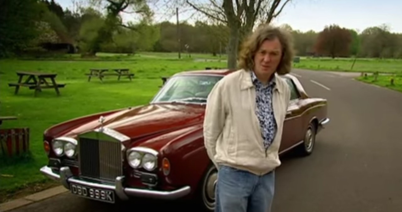 James May i jego Rolls-Royce Corniche /Informacja prasowa