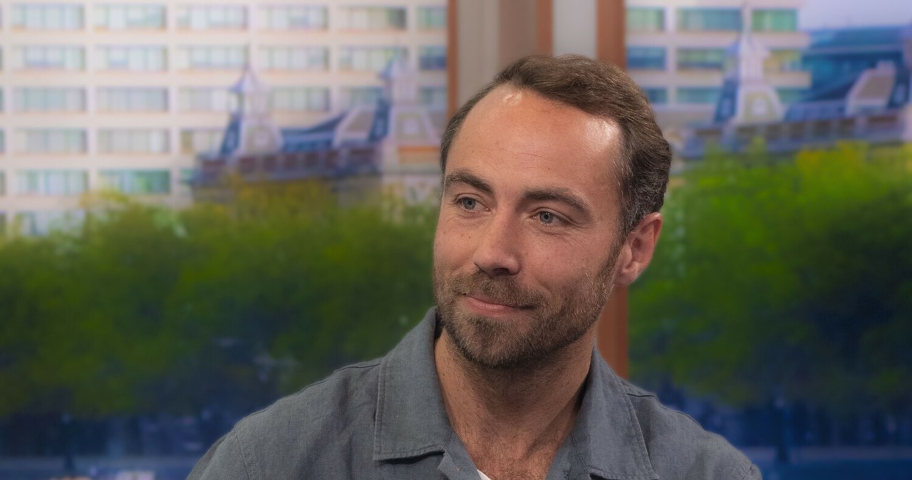 James Middleton w "Good Morning Britain" ITV /Rex Features/EAST NEWS /East News