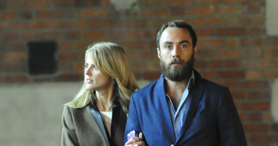 James Middleton z partnerką /- /East News