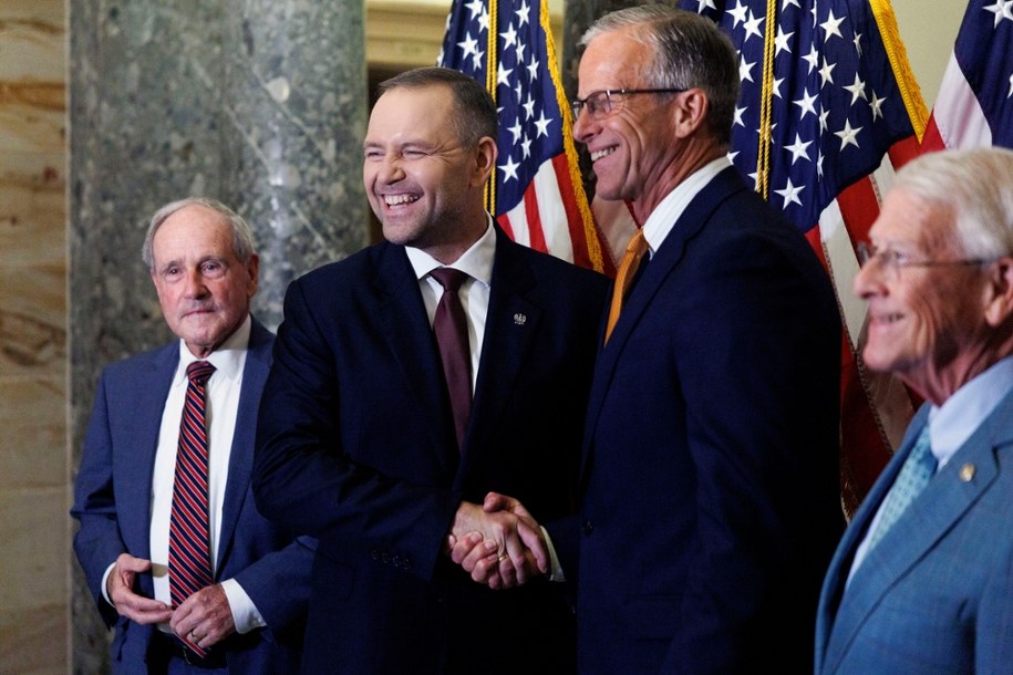James Risch, Karol Nawrocki, John Thune, Roger Wicker /	PAP/EPA/WILL OLIVER /PAP