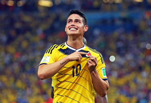 James Rodriguez /Paolo Aguilar    /PAP/EPA