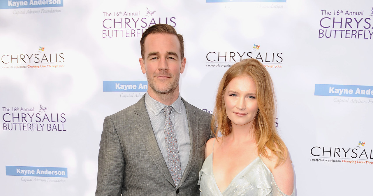 James van der Beek z żoną /Jason LaVeris /Getty Images