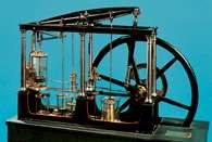 James Watt, maszyna parowa, kopia /Encyklopedia Internautica
