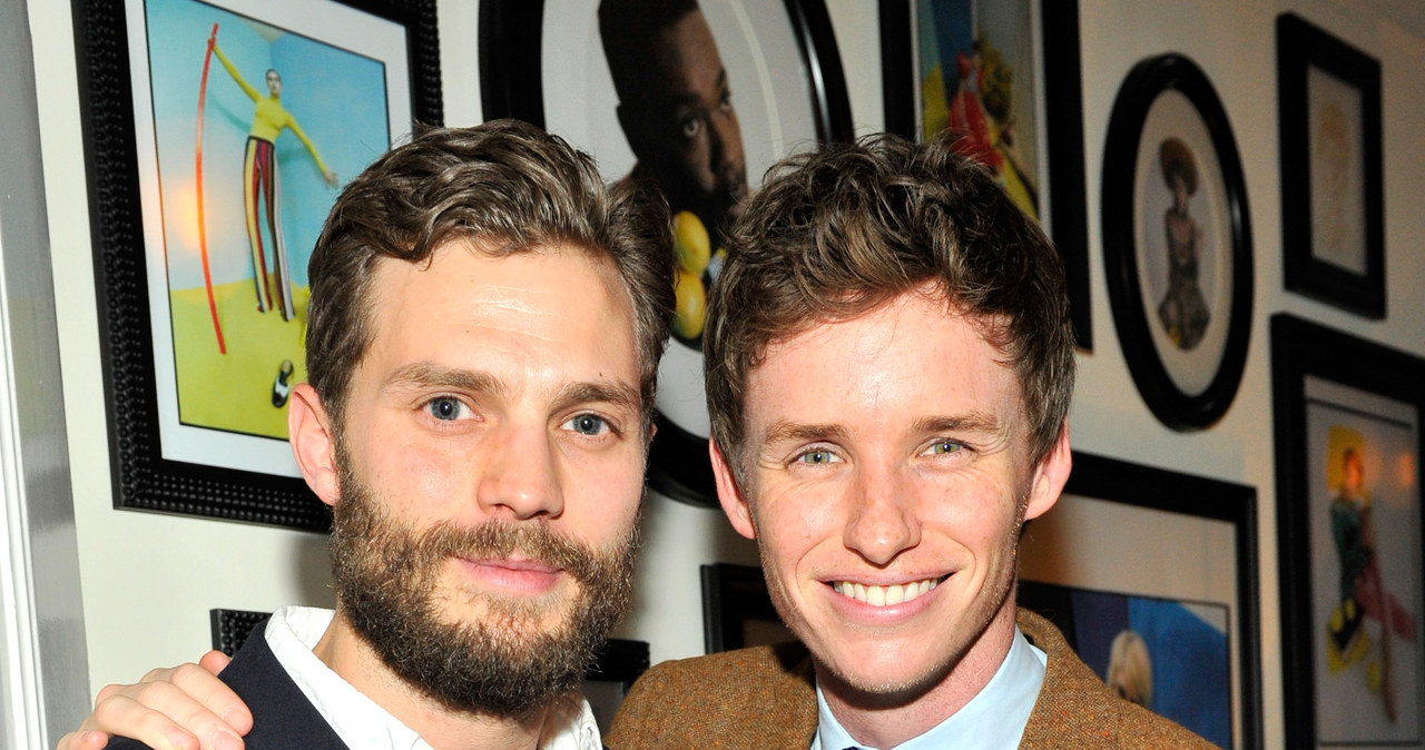 Jamie Dornan i Eddie Redmayne w 2015 roku /Donato Sardella /Getty Images