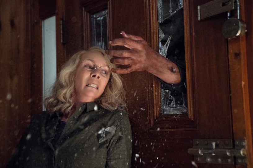 Jamie Lee Curtis w filmie "Halloween" (2018) /materiały prasowe