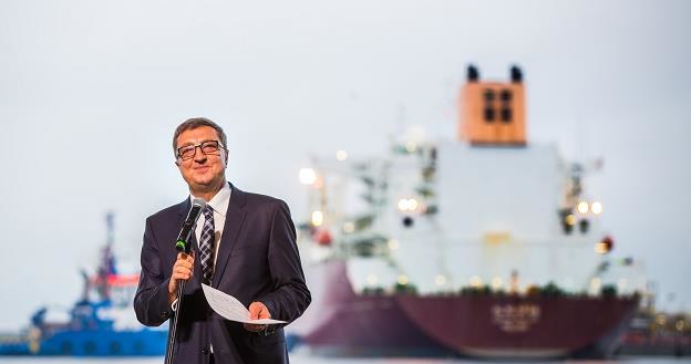 Jan Chadam, prezes Gaz Systemu i Polskiego LNG /