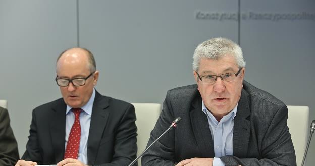 Jan Dworak (P) i Krzysztof Luft /PAP