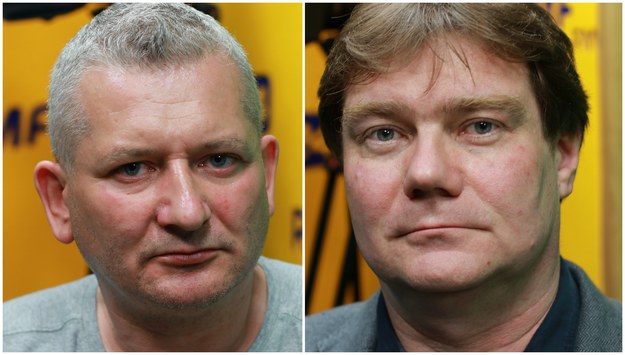 Jan Fabiańczyk i Piotr Kładoczny w studiu RMF FM /Kamil Młodawski /RMF FM