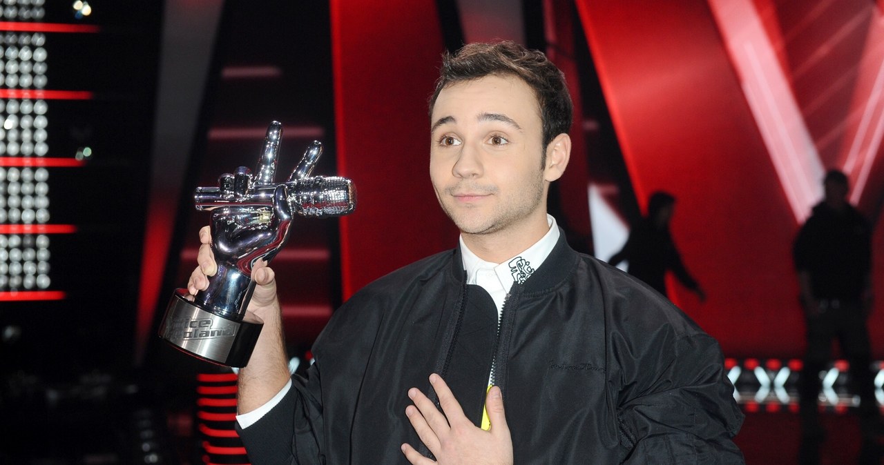 Jan Górka w "The Voice of Poland" /VIPHOTO /East News