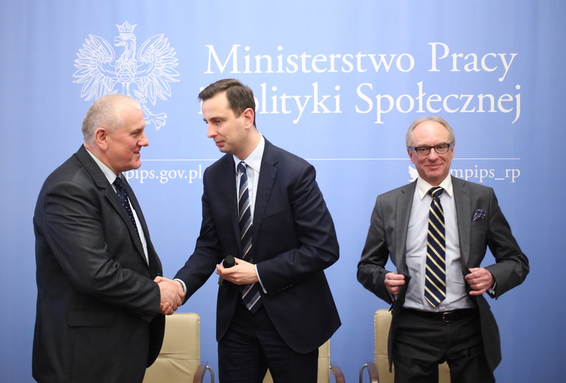 Jan Guz i Władysław Kosiniak-Kamysz /Leszek Szymański /PAP