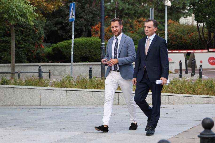 Jan Kanthak i Zbigniew Ziobro /Albert Zawada /PAP