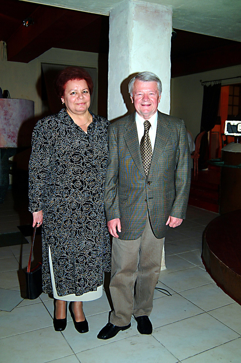Jan Kociniak z żoną Haliną /Mikulski /AKPA
