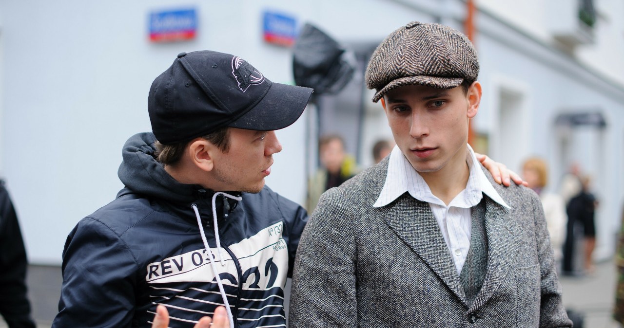 Jan Komasa i Jozef Pawłowski na planie "Miasta 44" /Rafal Oleksiewicz/REPORTER /East News