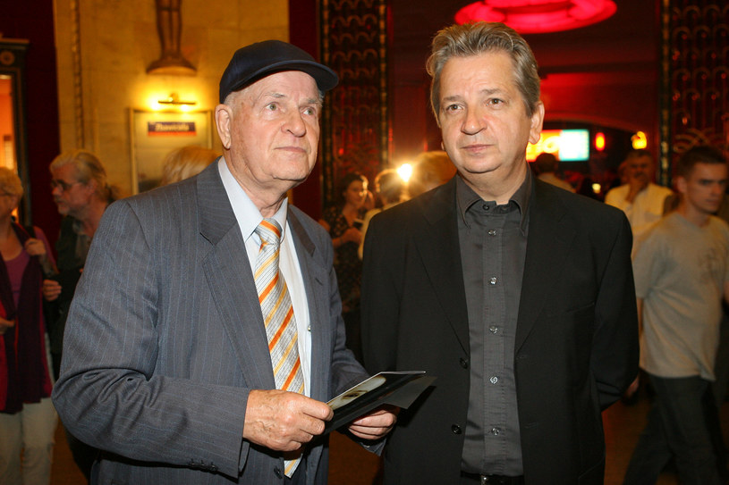 Jan Machulski i Juliusz Machulski w 2006 roku /AKPA