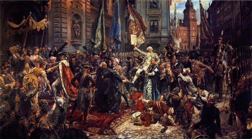 Jan Matejko "Konstytucja 3 Maja 1791 r." /domena publiczna