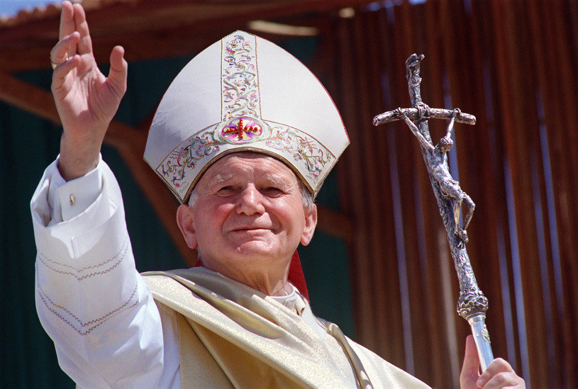Jan Paweł II, zdjęcie archiwalne /AFP /AFP