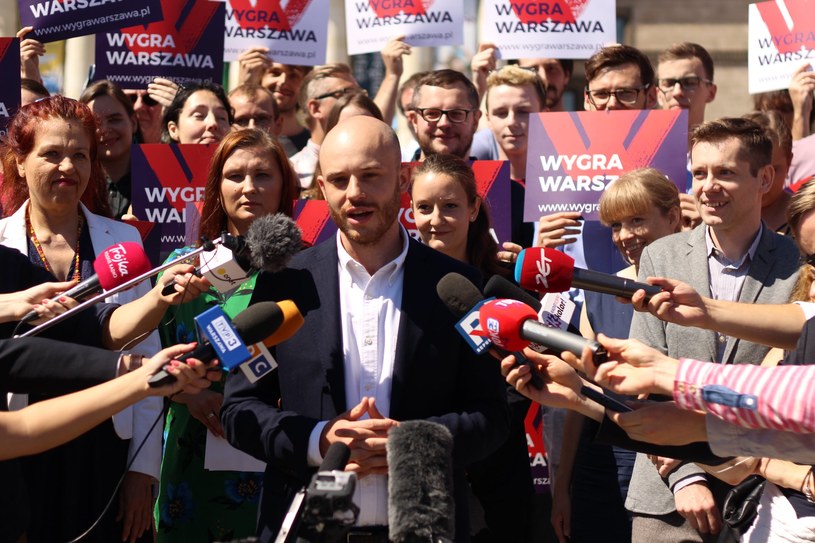 Jan Śpiewak i komitet wyborczy Wygra Warszawa /Wygra Warszawa /materiały prasowe