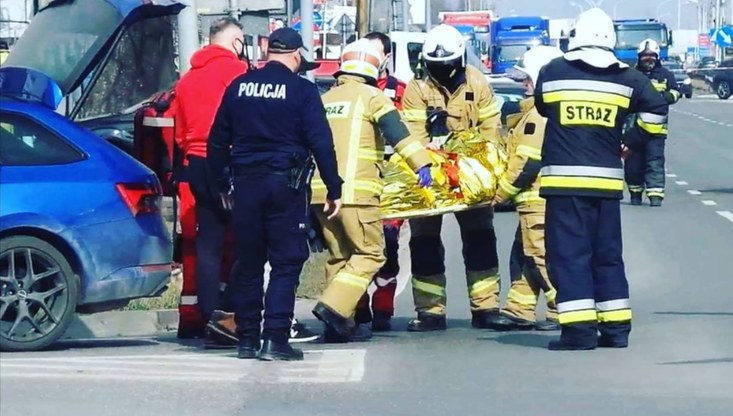 Jan Światła zilustrował swój pełen gorzkich słów wpis zdjęciami z akcji ratunkowej. /Instagram /