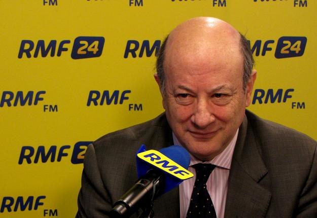 Jan Vincent Rostowski, minister finansów RP /RMF