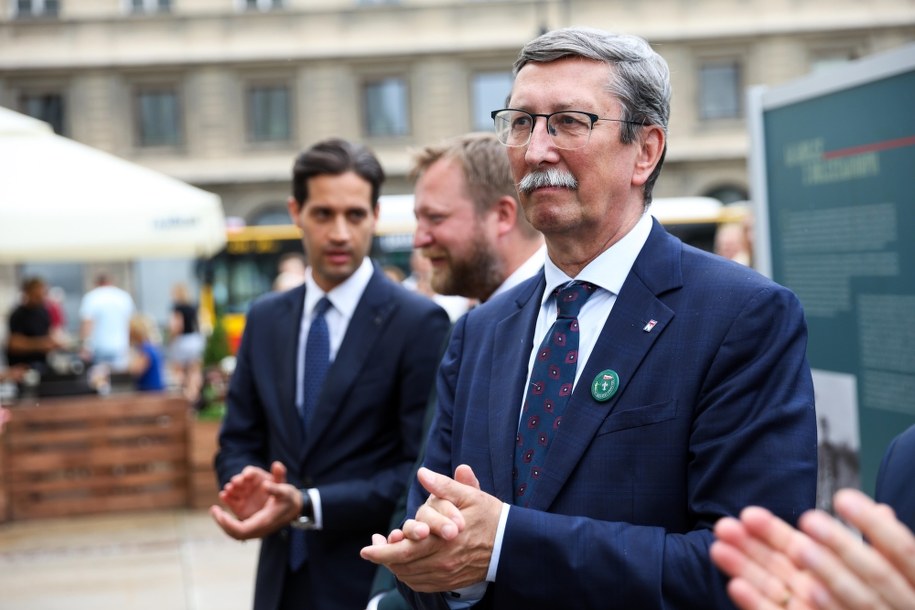 Jan Żaryn na zdjęciu z sierpnia 2023 roku /Rafał Guz /PAP