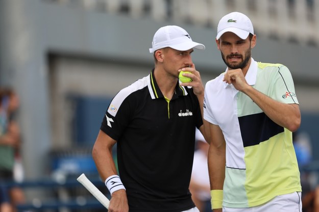 Jan Zieliński (L) i Hugo Nys /Marcin Cholewiński /PAP