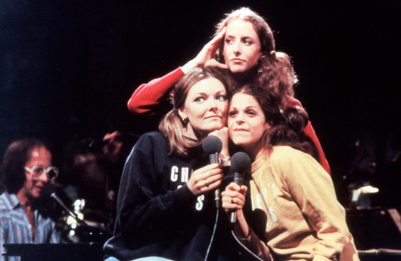 Jane Curtin, Laraine Newman i Gilda Radner w programie "Saturday Night Live" z 1976 roku /NBC / Contributor /Getty Images