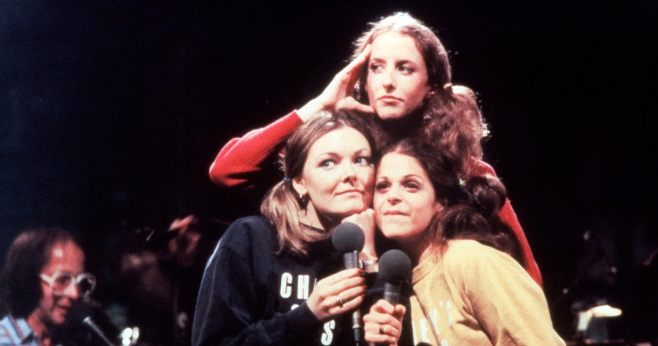 Jane Curtin, Laraine Newman i Gilda Radner w programie "Saturday Night Live" z 1976 roku /NBC / Contributor /Getty Images