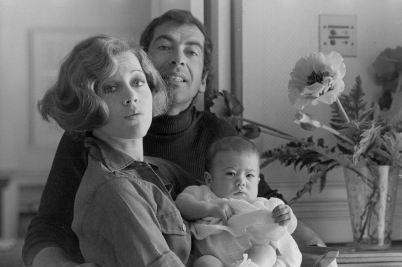Jane Fonda i Roger Vadim: z córką /Zuma Press /Agencja FORUM