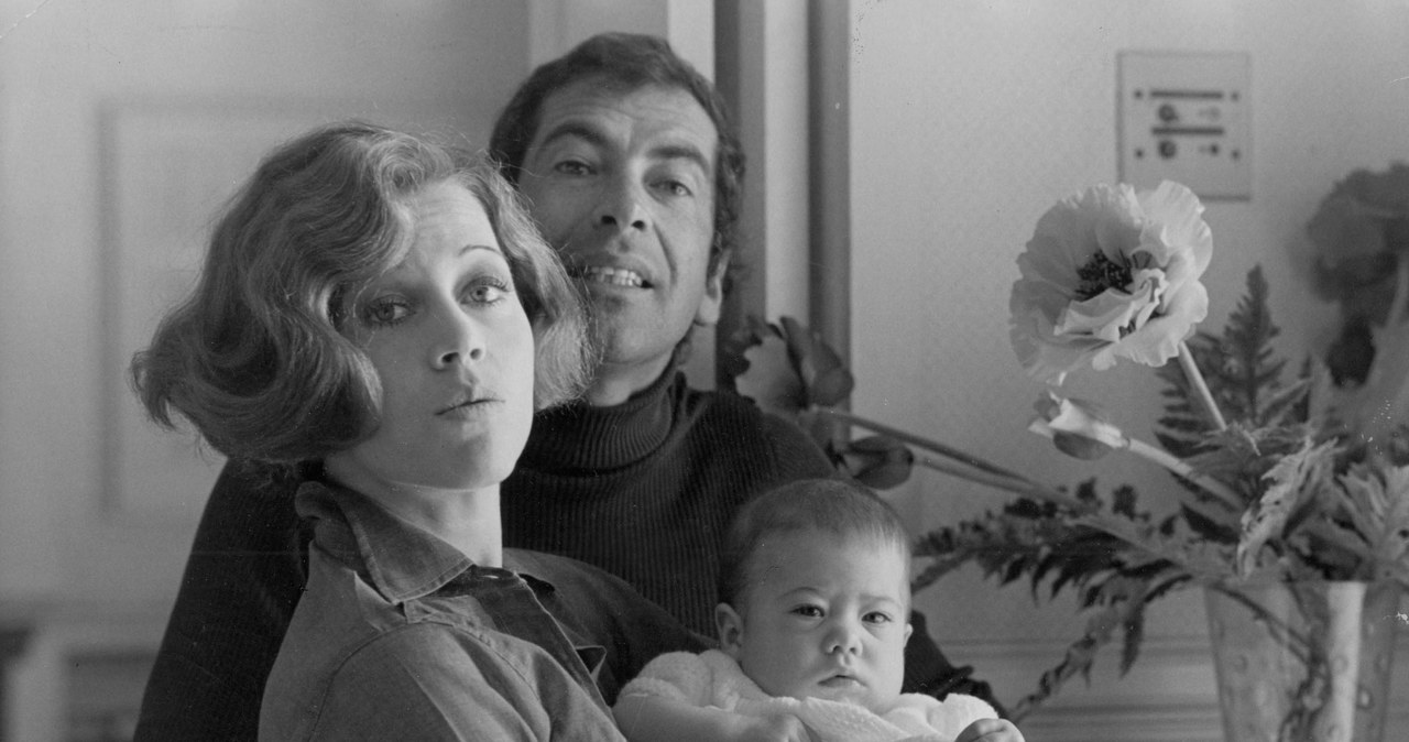 Jane Fonda i Roger Vadim: z córką /Zuma Press /Agencja FORUM