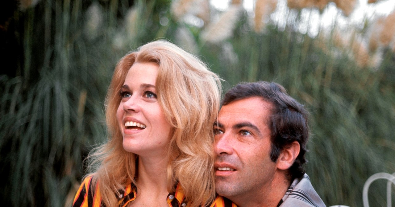 Jane Fonda i Roger Vadim /David Hurn/Magnum Photos /Agencja FORUM