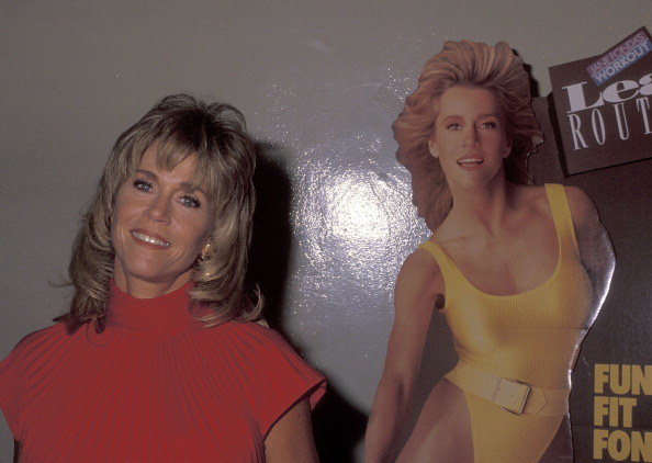Jane Fonda na zdjęciu w 1990 roku /Ron Galella, Ltd. / Contributor /Getty Images
