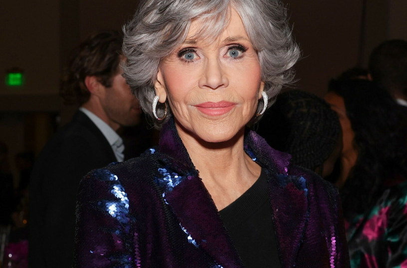 Jane Fonda to jedna z najbardziej popularnych aktorek Hollywood. Gwiazda zaapelowała do młodych ludzi, aby nie bali się starzenia /Rex Features/EAST NEWS /East News