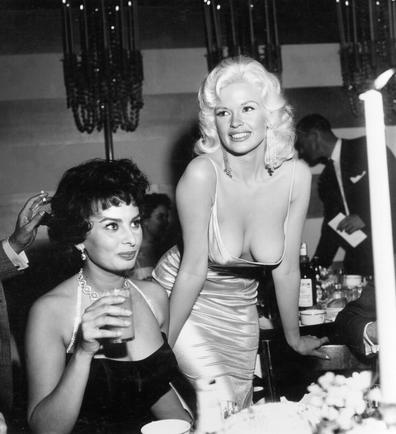 Jane Mansfield i Sophia Loren /Earl Leaf/Michael Ochs Archives /Getty Images