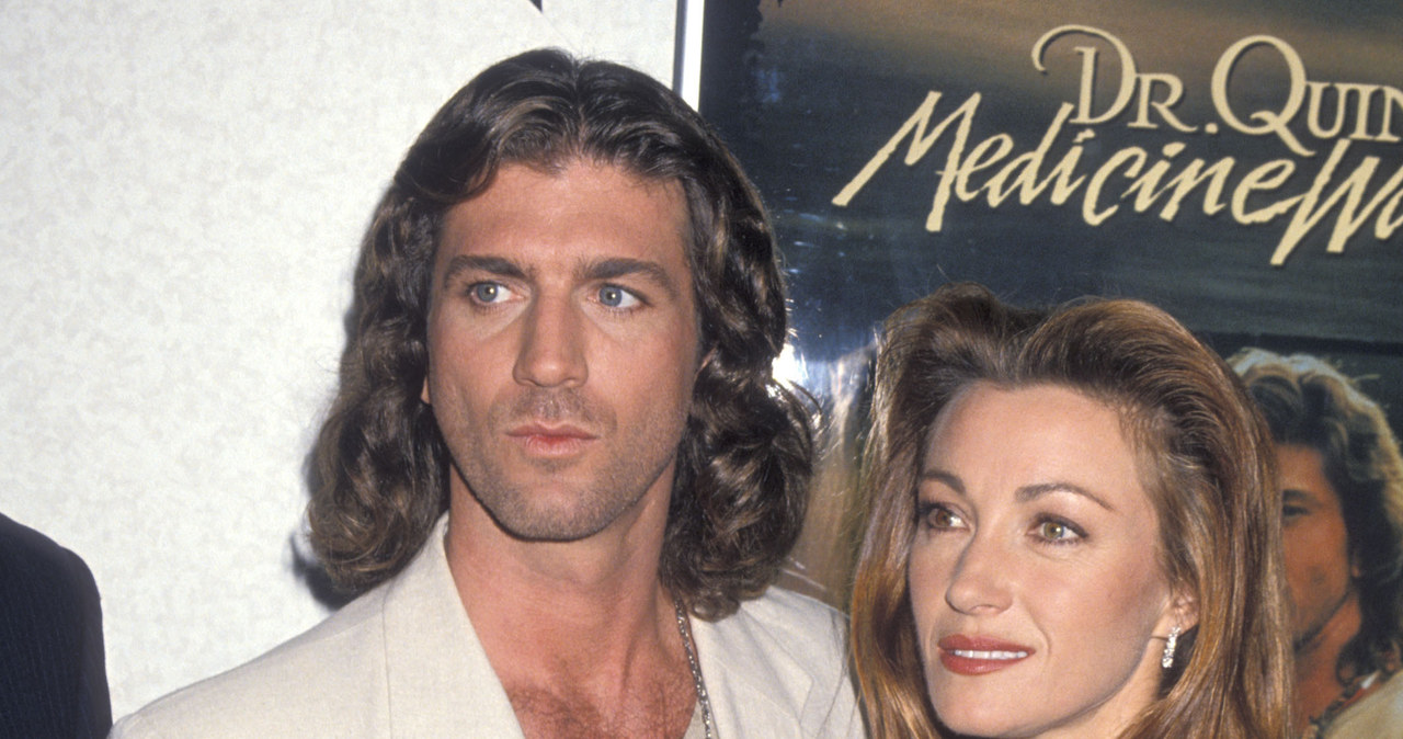 Jane Seymour i Joe Lando /Ron Galella, Ltd./Ron Galella Collection via Getty Images /Getty Images