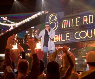 Janek Traczyk jako Eminem w "Twoja twarz brzmi znajomo"