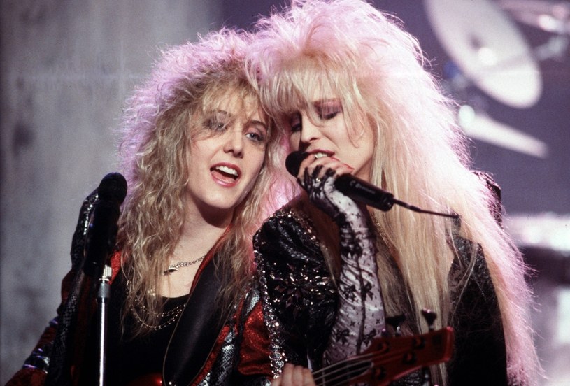 Janet Gardner (z prawej) w zespole Vixen pod koniec lat 80. /Bernd Mueller /Getty Images