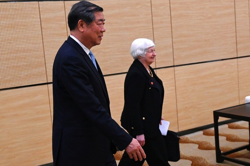 Janet Yellen i He Lifeng rozmawiali o trudnych stosunkach gospodarczych USA-Chiny /Pedro Pardo / AFP /AFP