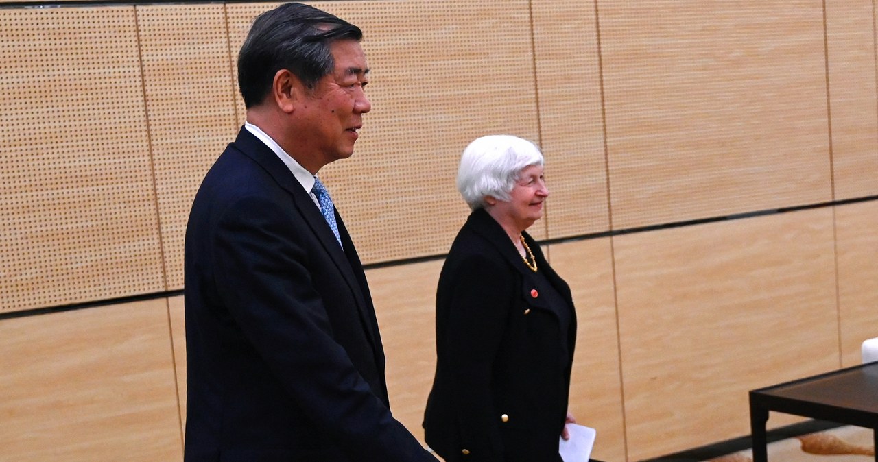 Janet Yellen i He Lifeng rozmawiali o trudnych stosunkach gospodarczych USA-Chiny /Pedro Pardo / AFP /AFP
