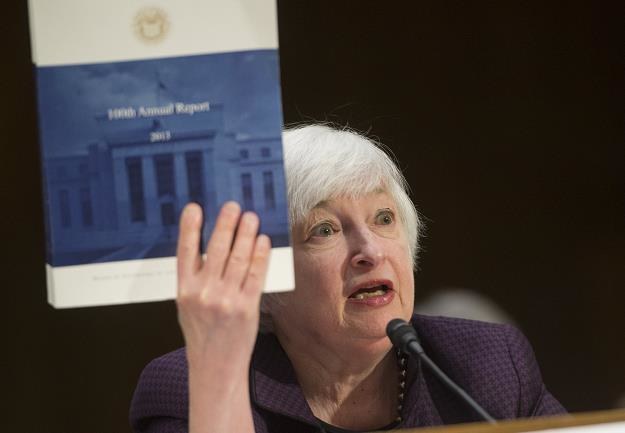 Janet Yellen, powtórzyła, że chciałaby podnieść stopy procentowe w tym roku /AFP