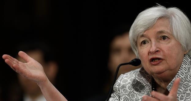 Janet Yellen, szefowa Fedu, dzisiaj w Senacie USA /AFP