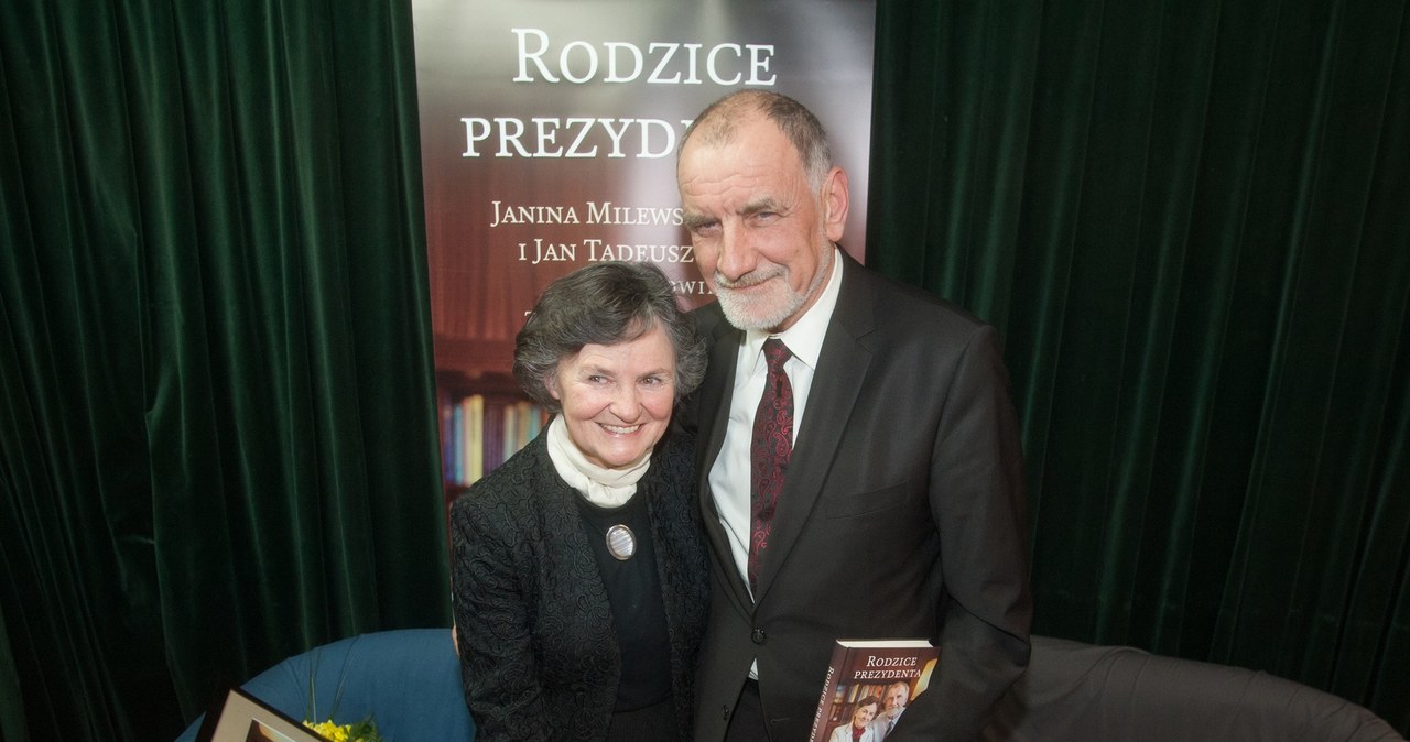 Janina Milewska-Duda, Jan Tadeusz Duda /Witold Rozbicki /Reporter