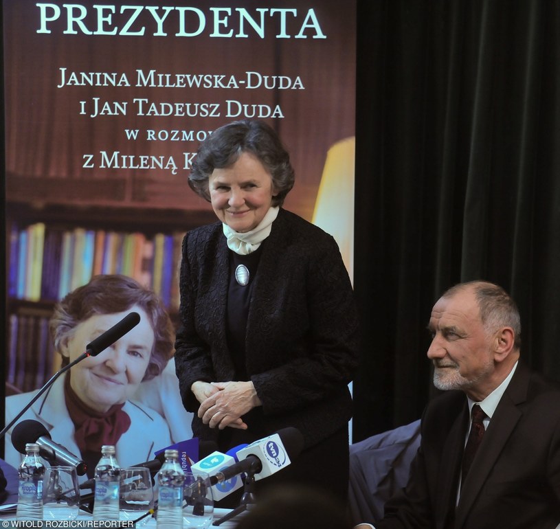 Janina Milewska-Duda, Jan Tadeusz Duda /Witold Rozbicki /Reporter