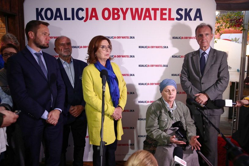Janina Ochojska i kandydatka Koalicji Obywatelskiej na premiera Małgorzata Kidawa-Błońska w Krakowie //Łukasz Gągulski /PAP