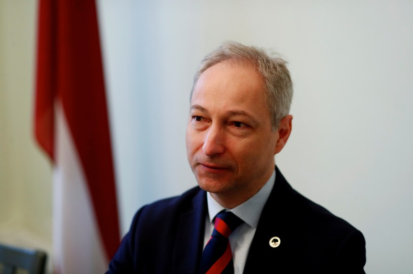 Jānis Bordāns, wicepremier i minister sprawiedliwości Łotwy /INTS KALNINS/Reuters /Agencja FORUM