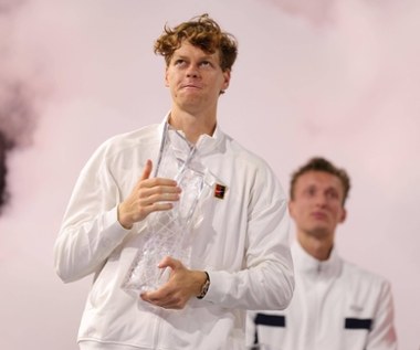 ​Jannik Sinner z "Sunshine Double". Włoski tenisista triumfuje w Miami