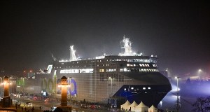 Jantar Unity zacumował w Szczecinie. Oto najnowocześniejszy prom polskiej floty 