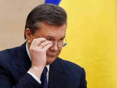 Janukowycz i dwóch synów na czarnej liście 