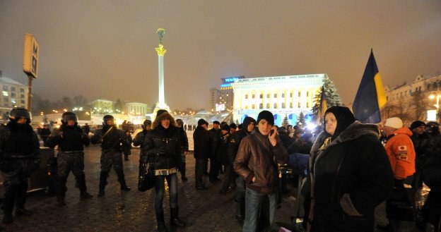 Janukowycz zaniepokojony protestami /AFP